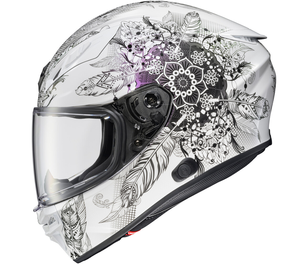 cyclebitz: Scorpion EXO-R430 Helmet Manitou White