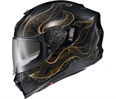 Scorpion EXO-T520 Helmet Nama-Shimi Black/Gold