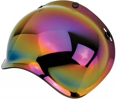 Biltwell Anti-Fog Bubble Shield Rainbow Mirror