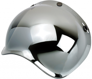 Biltwell Anti-Fog Bubble Shield Silver Mirror