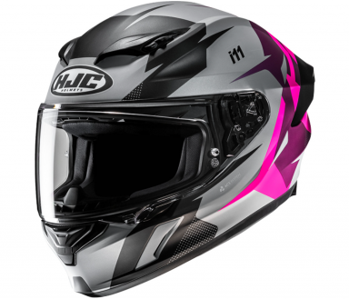 HJC i11 Full Face Helmet Instant MC8SF Grey/Black/Pink