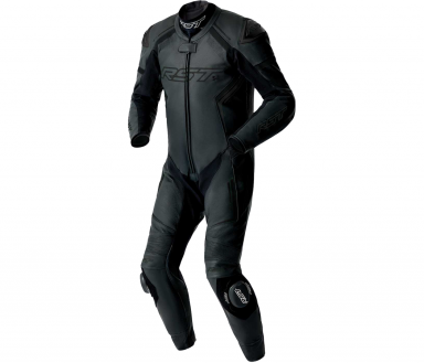 RST S-1 D3O® Leather 1-Piece Suit Black