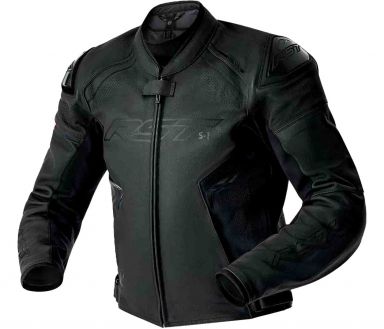 RST S-1 D3O® Leather Jacket Black