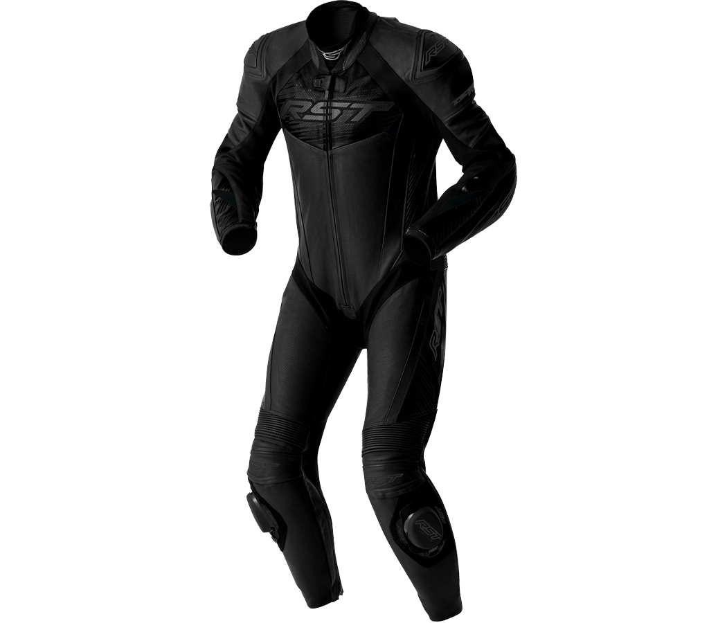 STYLE EVOLUTION　サーモスーツ cyclebitz: RST TracTech Evo D3O® Leather 1-Piece Suit Black