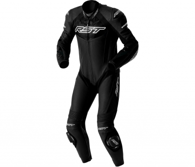 RST TracTech Evo D3O® Leather 1-Piece Suit Black/White