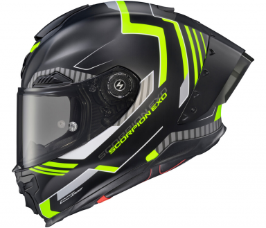 Scorpion Apex EXO-WARP Helmet Atarax Black/Hi-Vis