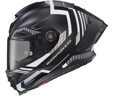 Scorpion Apex EXO-WARP Helmet Atarax Black/White
