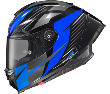 Scorpion Apex EXO-WARP Helmet Dilithium Black/Blue