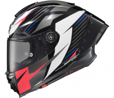 Scorpion Apex EXO-WARP Helmet Dilithium Black/Red/White/Blue