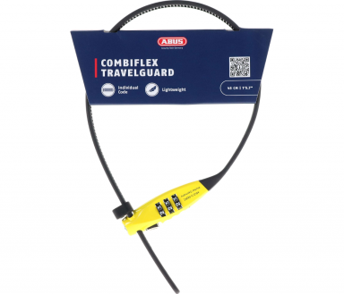 ABUS Combiflex TravelGuard Cable Lock Yellow