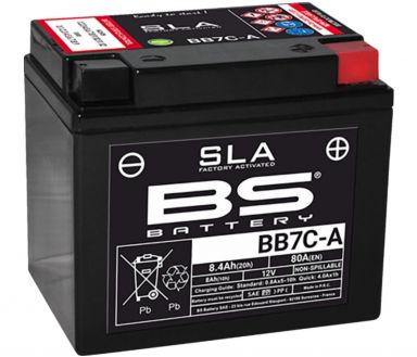 BS Battery AGM Battery BB7C-A (YB7C-A) TW200