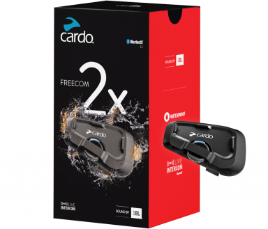 Cardo Freecom 2x Audio Comm System - Single