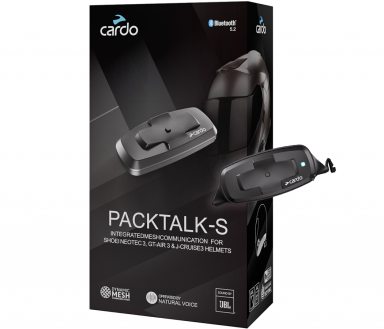 Cardo Shoei PackTalk-S Audio Comm System - Single