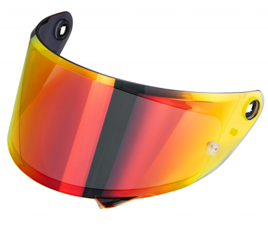 HJC HJ-37 RST Pinlock-Ready Face Shield Fire Red Mirror
