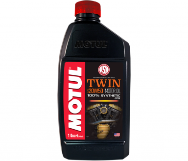 Motul V-Twin Synthetic Oil 20w50 1 Qt