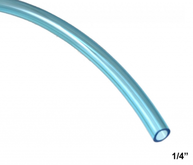 PU Polyurethane Fuel Line Blue 1/4" - By The Foot