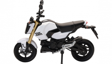 Honda Grom White 1:12 Scale