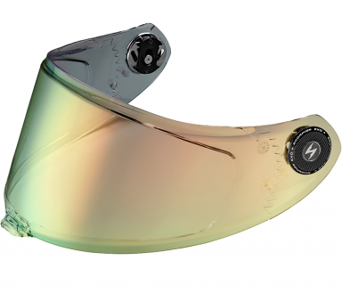 Scorpion Apex EXO-WARP Faceshield Gold Mirror