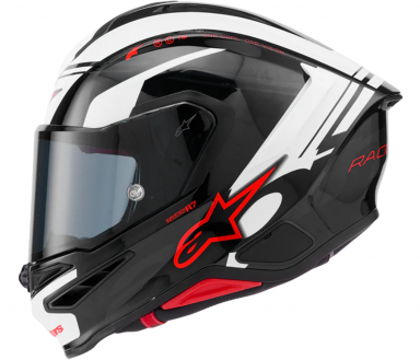 Alpinestars Supertech R7 Helmet A-Core Black/White/Red