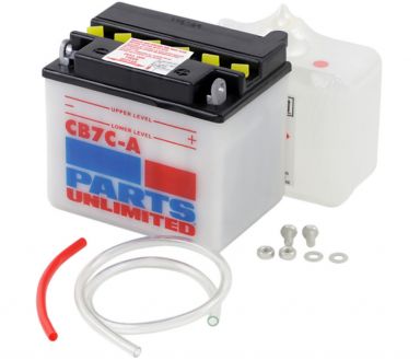 Parts Unlimited Battery Heavy Duty CB7C-A (YB7C-A) TW200