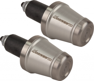 Driven Racing SS Bar End Weights - Silver