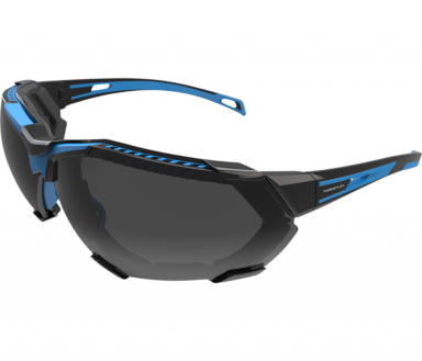 ForceFlex FF4 Sunglasses Foam Black/Blue - Smoke