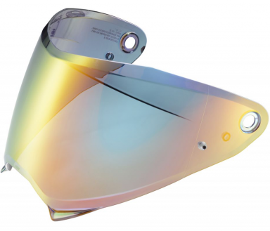 HJC HJ-32 Pinlock-Ready Face Shield Iridium Red