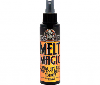 Hog Wash Melt Magic Exhaust Pipe Burn & Boot Mark Remover 4oz