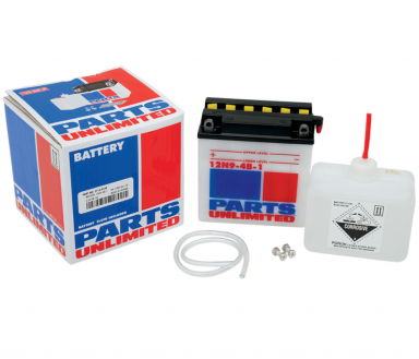 Parts Unlimited Battery 12N9-4B-1