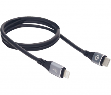 RidePower Male USB-C to Male Lightning Cable 24"