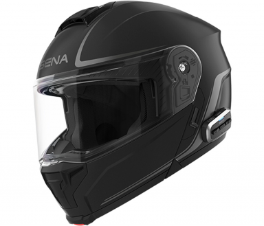 SENA Outrush 2 Flip-Up Helmet - Matte Black
