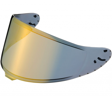 Shoei CWR-F2 Pinlock-Ready Face Shield Gold Mirror