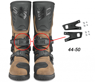Sidi 152 Replacement Inset Straps - Boot Sizes 44-50