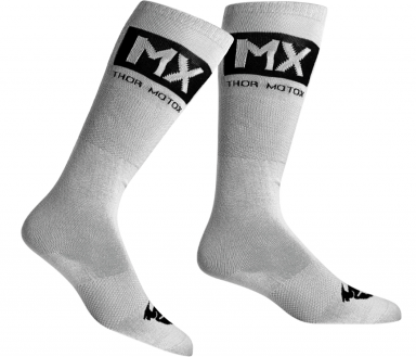 Thor MX Cool Socks Grey/Black