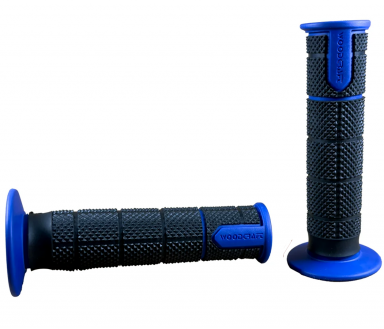 Woodcraft SB1 Motorcycle Grips Black/Blue 7/8"