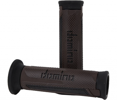 Domino Racing A350 Turismo Grips Open End 7/8" Brown/Black