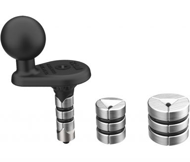 RAM Mounts Fork Stem Wedge Ball Base (All Sizes) 12-32mm Holes