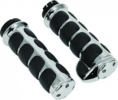 Kuryakyn 6212 Premium ISO grips for Harley with Throttle Boss